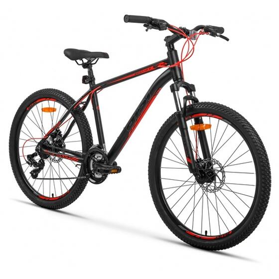 Велосипед 26" AIST Rocky 1.0 Disk 13" черно-красный
