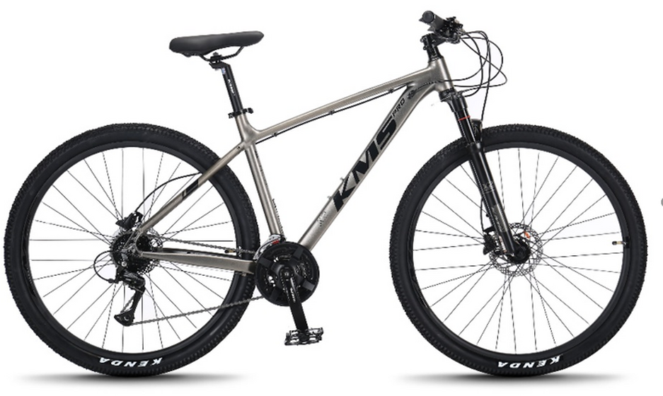 Велосипед 29 Х2 KMS PRO 19", цвет СВЕТЛО-СЕРЫЙ 19-1