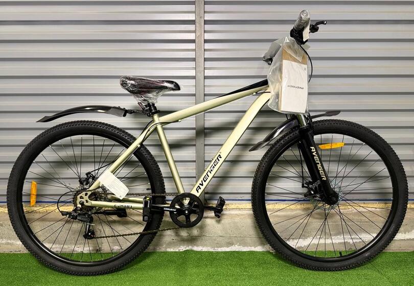 Велосипед 29"Avenger С291D,бежевый/черный