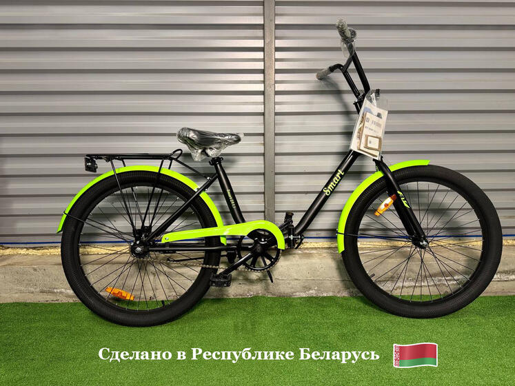Велосипед Aist smart 24 1.1 черно-зеленый