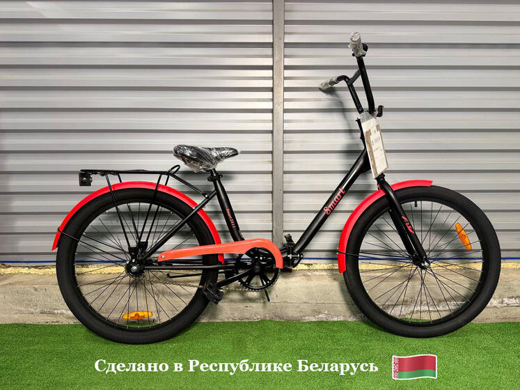Велосипед Aist smart 24 1.1 черно-красный