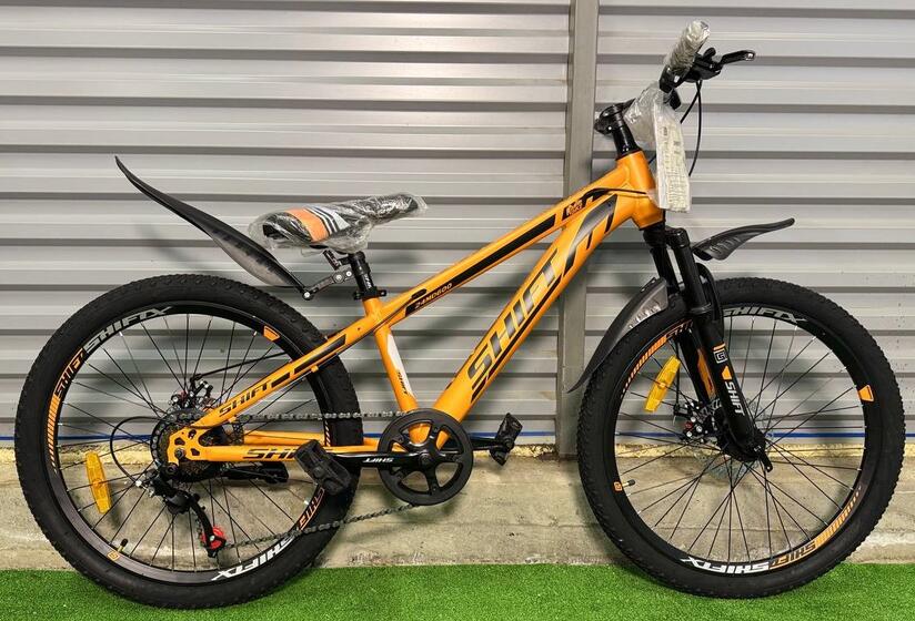Велосипед 24 " SHIFT оранжевый матовый 24MD600-5