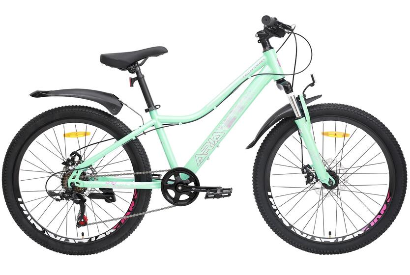 Велосипед TechTeam ARIA 24"х13" бирюзовый
