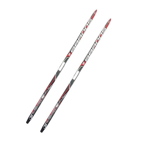 Лыжи Brados LS Sport 3D black\red р. 180 step