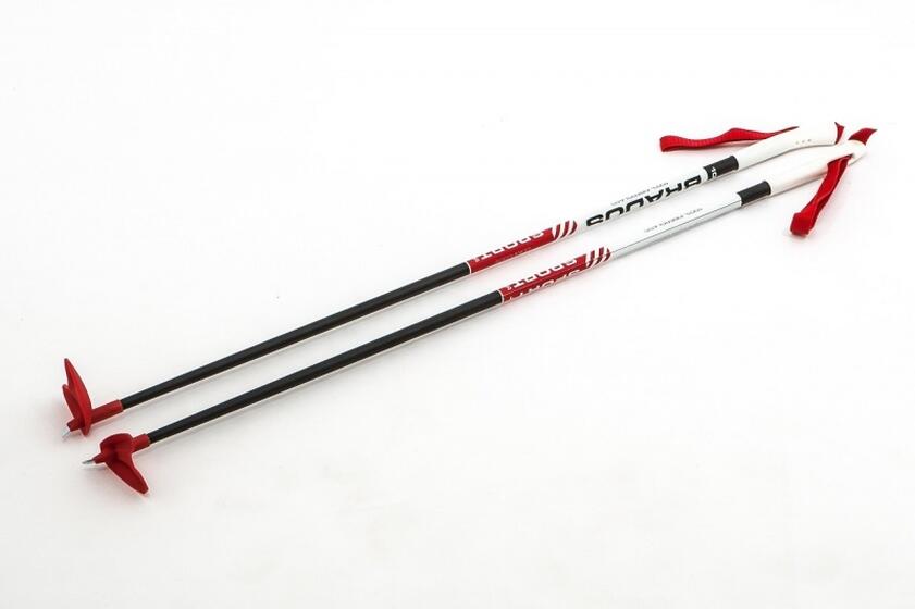 Палки лыжные детские Brados Sport Composite JR Red р 095 стекловолокно 100% 