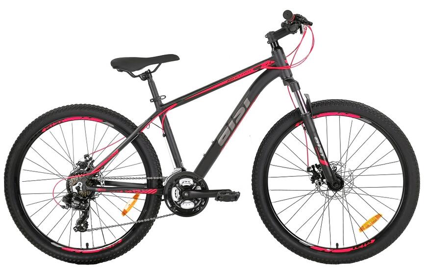 Велосипед 26" AIST Rocky 1.0 Disk 18" черно-красный