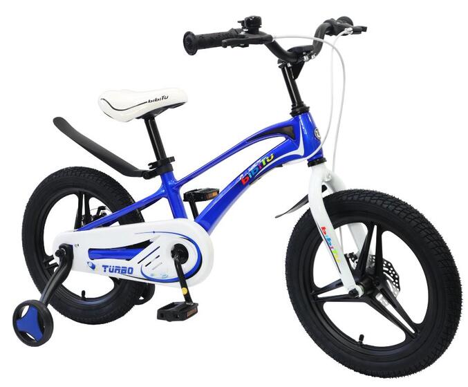 Велосипед 16" BIBITU TURBO, синий/белый	