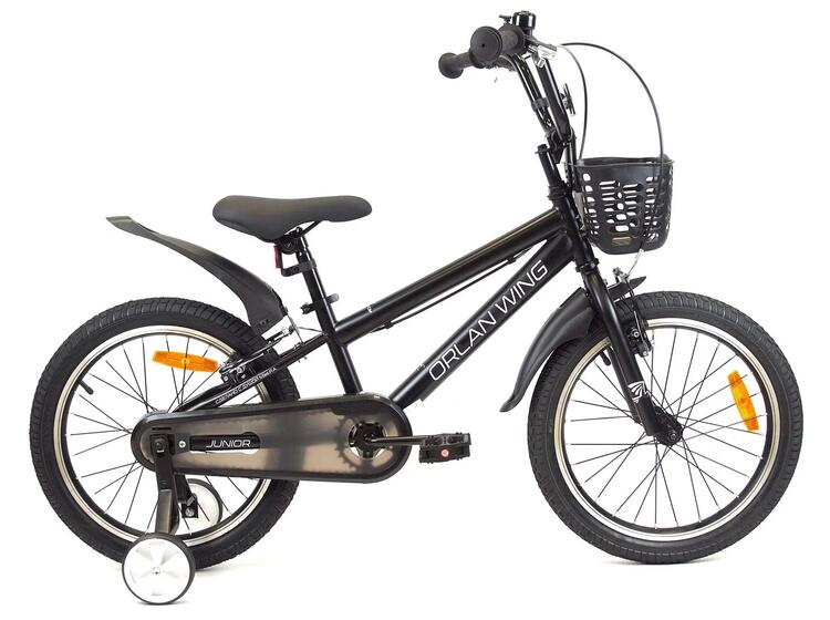 Велосипед 18" ORLAN WING JUNIOR(черный, сталь)