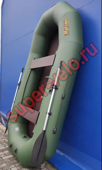Лодка Муссон Н-300 С зеленый 