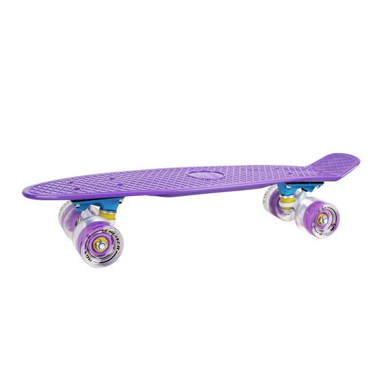 Мини-круизер PNB-01GW (22") Violet светящ.колеса
