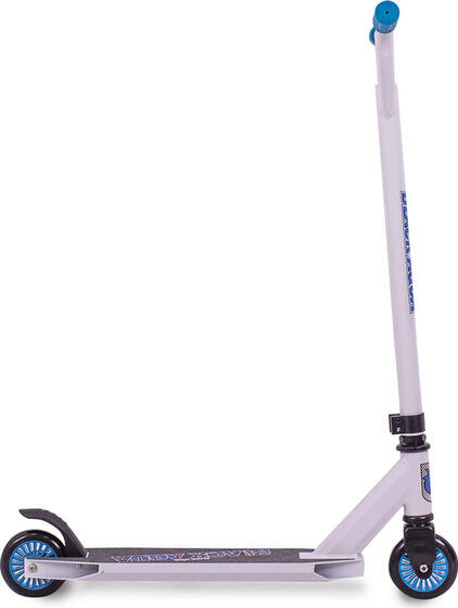 Самокат STUNT SCOOTER-1 бело-синий (трюк.)