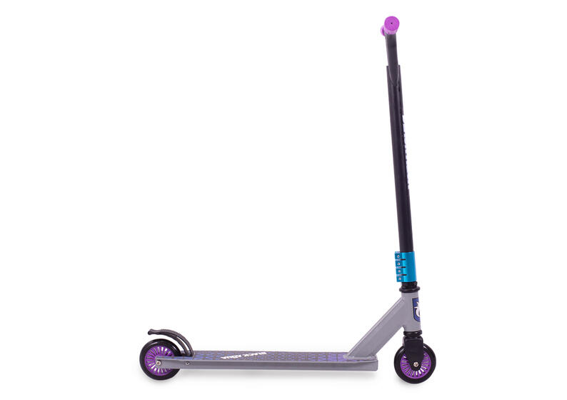 Самокат STUNT SCOOTER-3 черно-фиолетовый (трюк.)